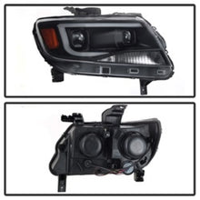 Load image into Gallery viewer, xTune Chevy Colorado 15-17 Halogen Only Projector Headlights - DRL - Black PRO-JH-CCO04-LBDRL-BK
