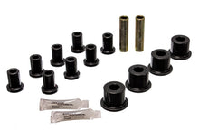 Load image into Gallery viewer, Energy Suspension Rear Spring And Shackle Bushng - Black
