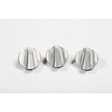 Load image into Gallery viewer, Rugged Ridge Alum Climate Control Knob Set Blue 07-10 Jeep Wrangler JK
