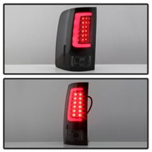 Load image into Gallery viewer, Spyder 07-13 GMC Sierra 1500 V2 Light Bar LED Tail Lights - Blk Smoke (ALT-YD-GS07V2-LBLED-BSM)
