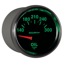 Load image into Gallery viewer, Autometer GS 52mm 140-300 Deg F Short Sweep Electronic Oil Temperature Gauge
