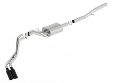 Load image into Gallery viewer, Borla 14+ Chevy Silverad1500 EC STD/CC Short 143.5in WB ATAK Cat-Back Exhaust w/ Black Chrome Tip

