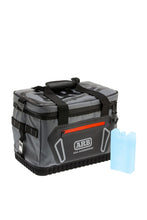 Load image into Gallery viewer, ARB Cooler Bag Charcoal w/ Red Highlights 15in L x 11in W x 9in H Holds 22 Cans
