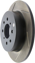 Load image into Gallery viewer, StopTech 02-03 Honda Civic Si Hatchback Slotted Left Rear Rotor
