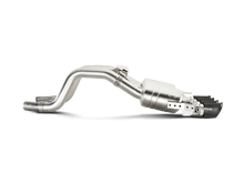 Load image into Gallery viewer, Akrapovic 14-19 Chevrolet Corvette Stingray (Excl Grand Sport) Slip-On Line (Titanium) w/Carbon Tips
