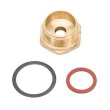 Load image into Gallery viewer, Edelbrock Fuel Bowl Inverted Flare Fitting Straight Male 7/8In-20 w/ Inverted 5/8In-18 Female Flare
