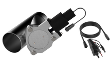 Load image into Gallery viewer, QTP 3.5in Bolt-On QTEC Electric Cutout Valve - Single
