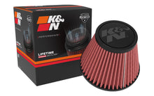 Load image into Gallery viewer, K&amp;N Universal Tapered Filter 3.156 Flange ID x 5.781in Base OD x 3.5in Top OD x 4.531in Height
