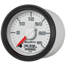 Load image into Gallery viewer, Autometer Factory Match 52.4mm Full Sweep Electronic 0-30 PSI Fuel Pressure Gauge
