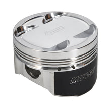Load image into Gallery viewer, Manley 03-06 Evo 8/9 (7 Bolt 4G63T) 86mm +1mm Over Bore 8.5:1 Dish Pistons w/ Rings
