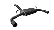 Load image into Gallery viewer, Corsa 18+ Jeep Wrangler JL 2.5in Dual Rear Exit Black Tips Sport Axle-Back Exhaust
