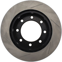 Load image into Gallery viewer, StopTech Power Slot 00-05 Ford Excursion / 01-04 F250 4WD Front Left Slotted Rotor
