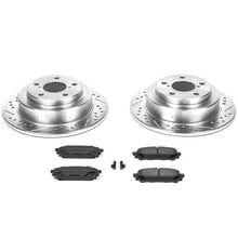 Load image into Gallery viewer, Power Stop 05-06 Saab 9-2X Rear Z23 Evolution Sport Brake Kit
