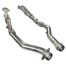 Load image into Gallery viewer, Kooks 2012+ WK2 Jeep Grand Cherokee SRT 6.4L 2inx3in SS Longtube Header w/ Catted Conn. Pipes
