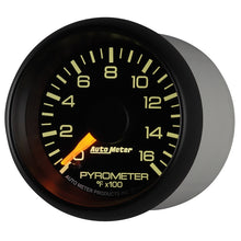 Load image into Gallery viewer, Autometer Factory Match GM 2-1/16in 1600 Degree Electric Pyrometer (EGT) Gauge
