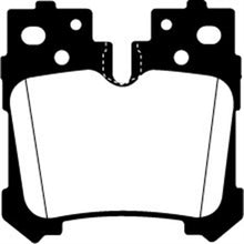 Load image into Gallery viewer, EBC 07+ Lexus LS460 4.6 Greenstuff Rear Brake Pads
