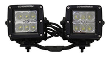 Load image into Gallery viewer, Go Rhino 18-20 Jeep Wrangler JL/JLU/Gladiator JT Light Mount - Two 3in Cubes
