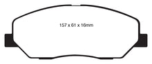 Load image into Gallery viewer, EBC 08-10 Hyundai Genesis 3.8 Yellowstuff Front Brake Pads
