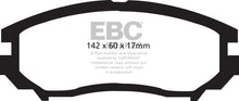 Load image into Gallery viewer, EBC 04-06 Hyundai Tiburon 2.7 6 speed Yellowstuff Front Brake Pads
