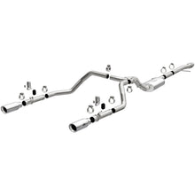 Load image into Gallery viewer, MagnaFlow 2019 Chevy Silverado 1500 V8 5.3L/V6 4.3 Street Series Dual Exit Exhaust w/ Polished Tips
