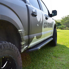 Load image into Gallery viewer, Go Rhino 2022 Toyota Tundra Crew Max 4dr RB20 Kit w/RB20 Running Board + Brkts - Tex. Blk
