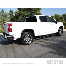 Load image into Gallery viewer, Westin 2019 Chevrolet Silverado/Sierra 1500 Crew Cab Non LD PRO TRAXX 4 Oval Nerf Step Bars - Black
