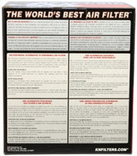 Load image into Gallery viewer, K&amp;N Filter Universal Rubber Filter 4in Flg 6 17/32in OD 8 21/32in H

