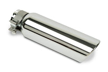 Load image into Gallery viewer, Go Rhino Exhaust Tips Angle Cut w/Rolled Edge (Inlet 3-1/2in. / Length 14in. / Outlet 6in.) - Chrome
