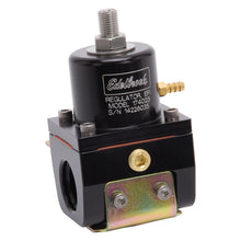 Load image into Gallery viewer, Edelbrock Fuel Pressure Regulator EFI 180 GPH 35-90 PSI -10In/Out -6 Return Black
