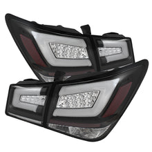 Load image into Gallery viewer, Spyder Chevy Cruze 2011-2014 Light Bar LED Tail Lights Black ALT-YD-CCRZ11-LBLED-BK
