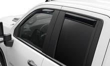 Load image into Gallery viewer, AVS 20-21 Chevy Silverado 2500/3500 Ventvisor In-Channel Front &amp; Rear Window Deflectors 4pc - Smoke
