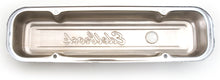 Load image into Gallery viewer, Edelbrock Valve Cover Signature Series Pontiac 1962-1979 301-455 CI V8 Low Chrome
