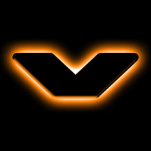 Load image into Gallery viewer, ORACLE Lighting Universal Illuminated LED Letter Badges - Matte Black Surface Finish - V
