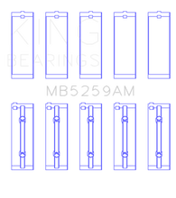 Load image into Gallery viewer, King Acura B18A1/B1/C1/C5 K20A / K24A (Size STD) Main Bearing Set
