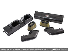 Load image into Gallery viewer, AWE Tuning Porsche 991 (991.2) Turbo and Turbo S S-FLO Carbon Intake
