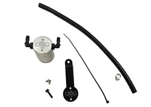 Load image into Gallery viewer, J&amp;L 16-21 Honda Civic 1.5L Turbo (EX &amp; Si) Passenger Side Oil Separator 3.0 - Clear Anodized
