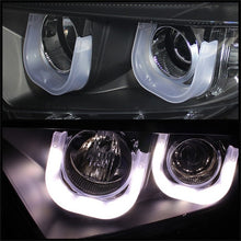 Load image into Gallery viewer, Spyder Toyota Highlander 11-13 Projector Headlights 3D DRL Blk PRO-YD-THLAN11-3DDRL-BK
