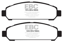 Load image into Gallery viewer, EBC 08+ Toyota Venza 2.7 Greenstuff Front Brake Pads

