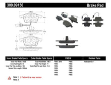 Load image into Gallery viewer, StopTech Performance Brake Pads
