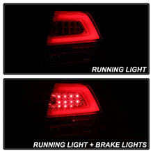 Load image into Gallery viewer, Spyder Pontiac G8 08-09 Version 2 Light Bar LED Tail Lights - Red Clear- ALT-YD-PG808V2-LB-RC
