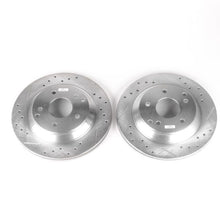 Load image into Gallery viewer, Power Stop 88-96 Chevrolet Corvette Rear Evolution Drilled &amp; Slotted Rotors - Pair
