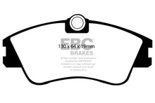 Load image into Gallery viewer, EBC 93-96 Volkswagen Eurovan 2.5L Solid Rotors Ultimax2 Front Brake Pads
