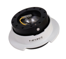 Load image into Gallery viewer, NRG Quick Release Kit Gen 2.5 - Black / White Ring w/Finger Grooves

