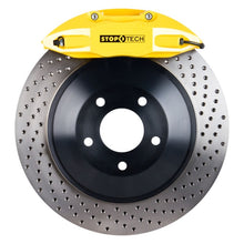 Load image into Gallery viewer, StopTech 06-12 VW GTI Front BBK w/Yellow ST-41 Calipers 328x25mm Drilled Rotors
