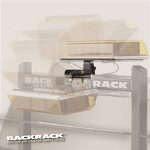 Load image into Gallery viewer, BackRack Light Bracket 16in x 7in Base Center Mount Folding
