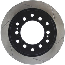 Load image into Gallery viewer, StopTech Power Slot 01-07 Toyota Sequoia/03-09 4 Runner / 03-09 Lexus GX470 Slotted Left Rear Rotor
