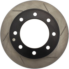 Load image into Gallery viewer, StopTech Power Slot 00-05 Ford Excursion / 99-04 F250/F350 Front Left Slotted CRYO Brake Rotor
