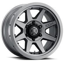 Load image into Gallery viewer, ICON Rebound Pro 17x8.5 6x5.5 25mm Offset 5.75in BS 93.1mm Bore Titanium Wheel
