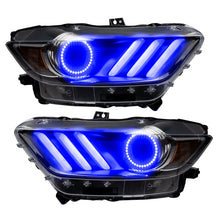 Load image into Gallery viewer, Oracle 15-17 Ford Mustang V6/GT/Shelby DRL Upgrade w/ Halo Kit - ColorSHIFT w/ BC1 Controller
