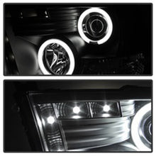 Load image into Gallery viewer, Spyder Dodge Ram 1500 09-14 Projector Headlights Halogen- CCFL Halo LED - Blk PRO-YD-DR09-CCFL-BK
